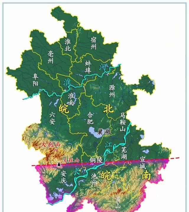 中国位置最囧的省份，南方人认为是北方省，北方人却认为是南方省