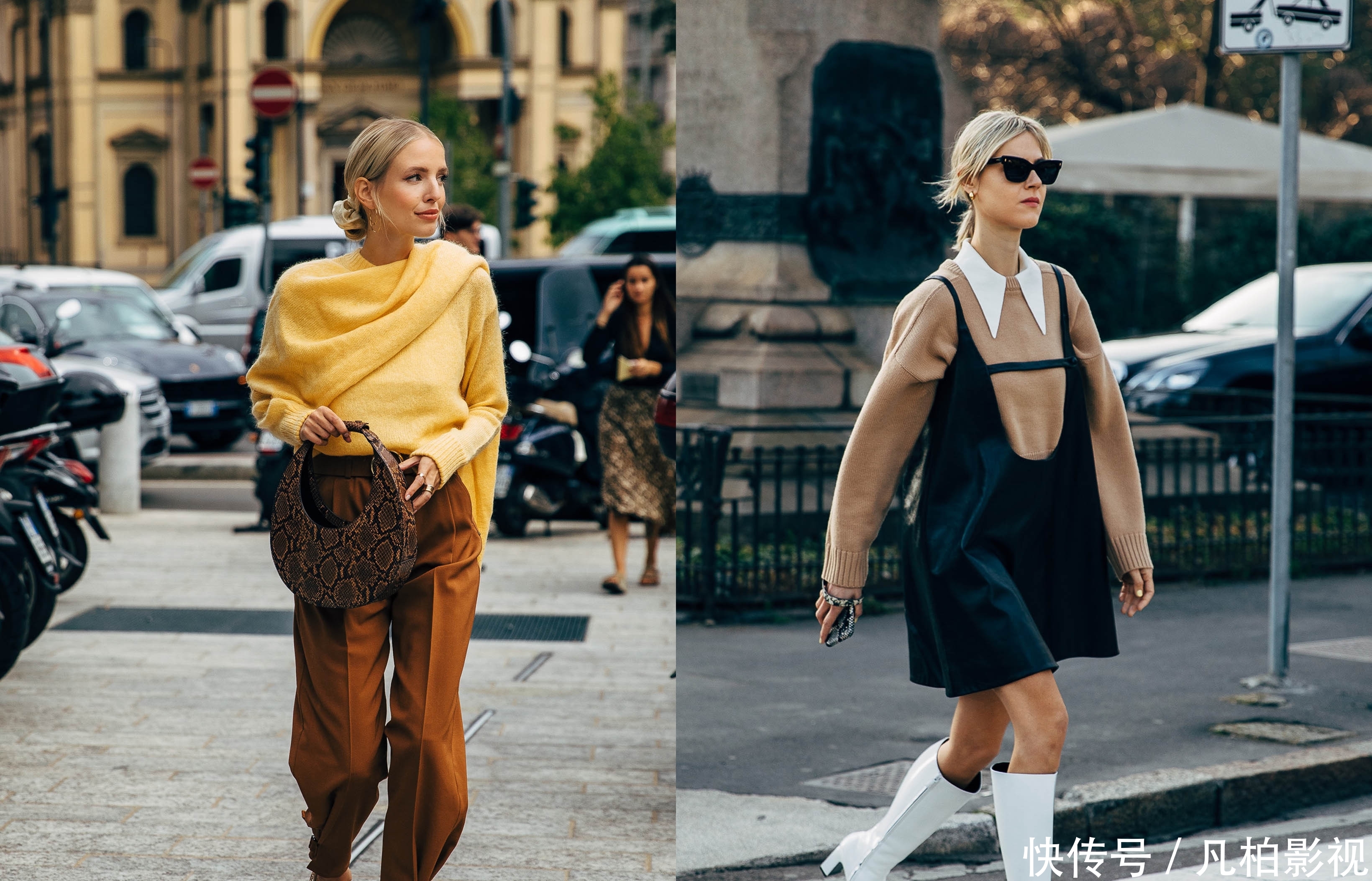 淡淡的@淡淡的暖色其实很好搭,为什么不尝试呢?2020早春多造型穿搭推荐