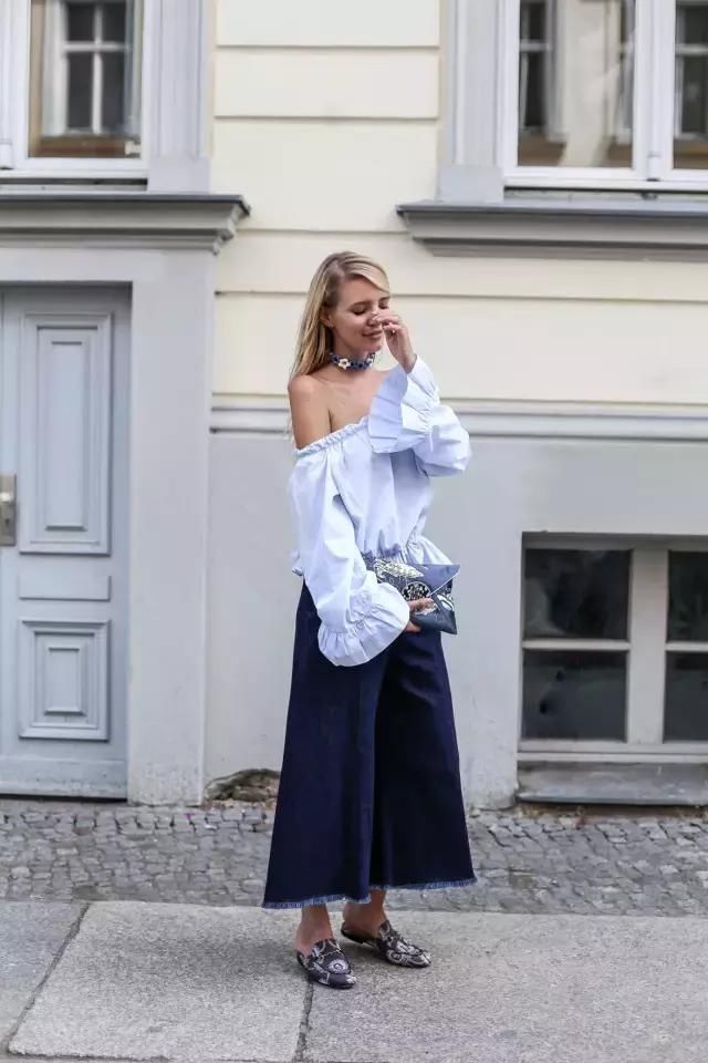 九分裤给我剪了一刀之后，发现搭配什么都巨好看！