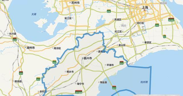  「嘉兴」与上海有土地直接相连的3个地级市