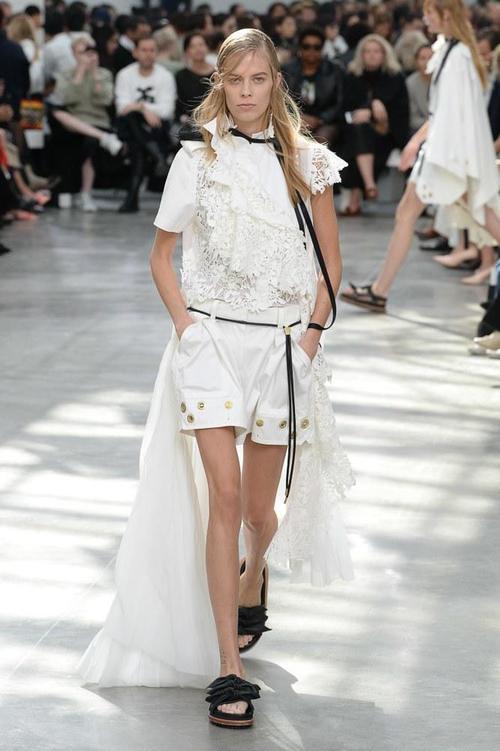 2019春夏时装周上这个小众的牌子 Sacai简直美的不像话