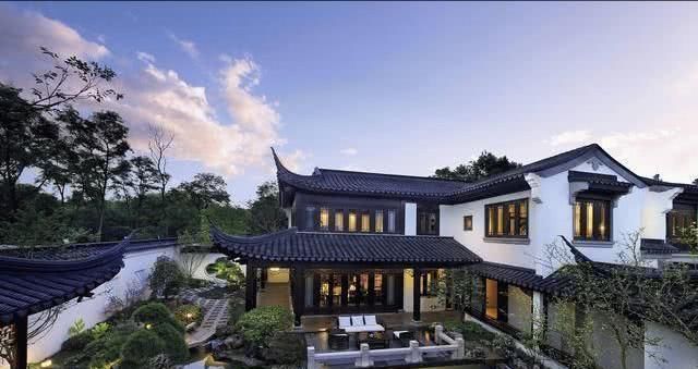  『花园』18个有钱人的院子, 打开豪居新格局, 这才叫中式“花园庭院”