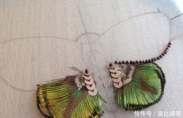 【珠绣胸针】你离小仙女只差一件闪闪的配饰,DIY手工珠绣饰品,附教程