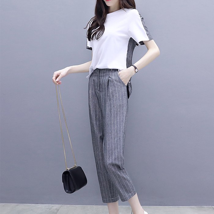 连衣裙早就过季了!现在流行的优雅套装,随便一款都高挑吸引人