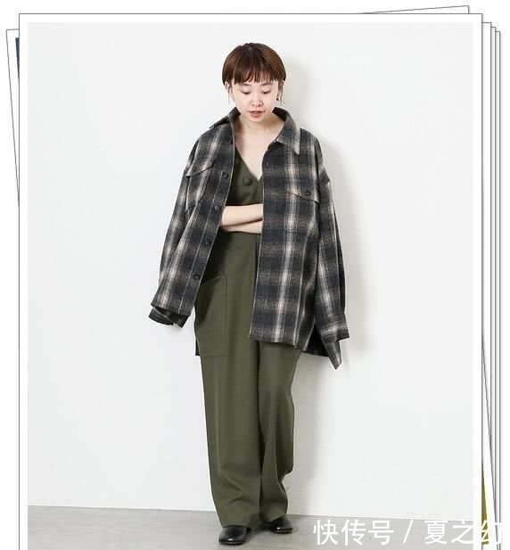  [适合]背带裤日系look，适合早春搭配针织衫和外套的造型分享