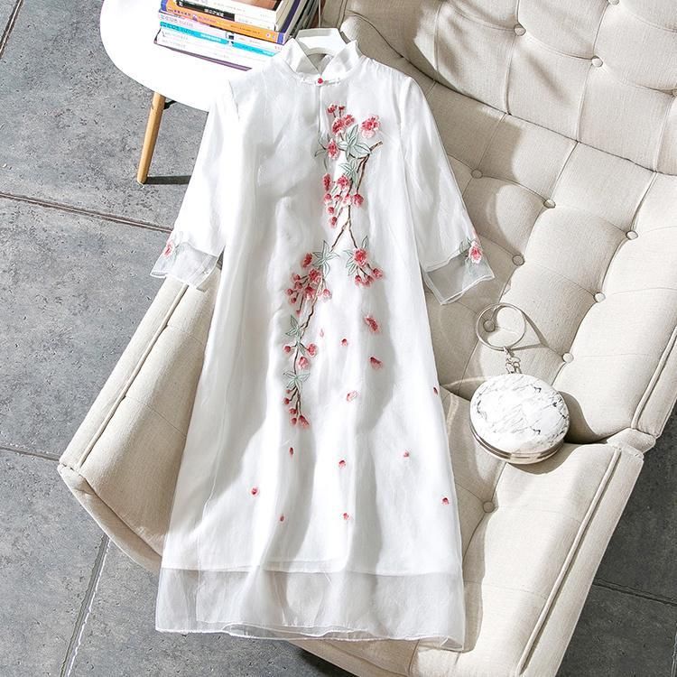 惊艳了世界的‘中国风茶服’，比旗袍雅致，美轮美奂，上身超漂亮