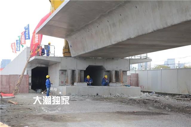 杭海城铁又有新进展 多个市区站点已经结顶！