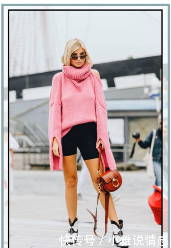  「搭配任何」“大敞领”没市场了，今年“高口领”正流行，春天穿着挺舒适