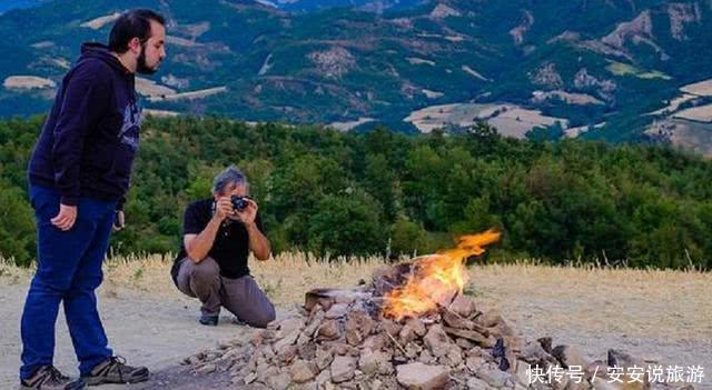 世界上最小的“火山”，只有1.2米高，沦为当地人的烧烤架