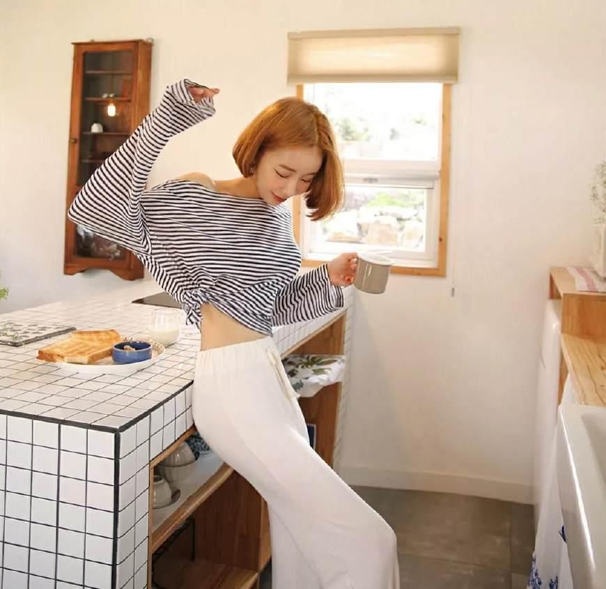 剪短发，显胸大，有图有真相!