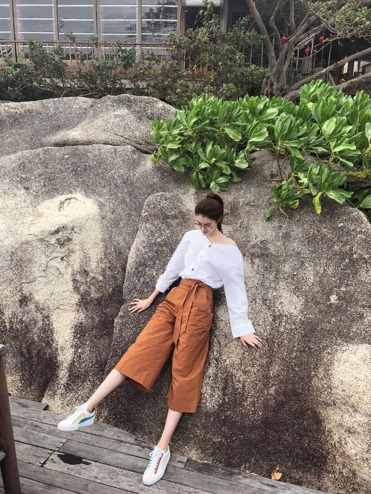 时髦办 | 何穗好爱印花，可一点不俗