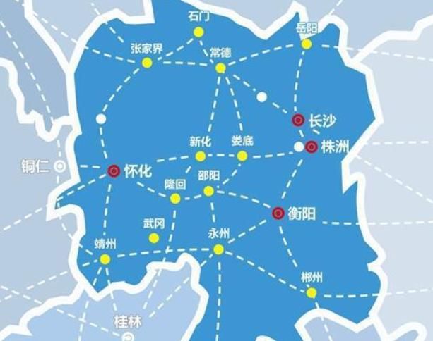 中国高铁运营里程前十名，北方省份仅占三席