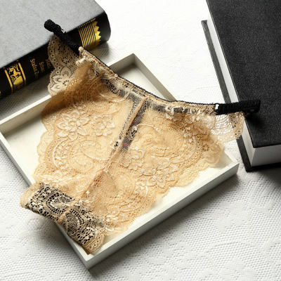 我的天!老公送的内内超大胆,蕾丝镂空性感又妩媚