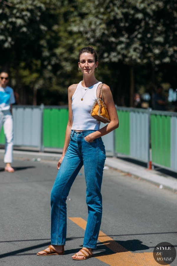 夏天就该穿白色 看着就清凉