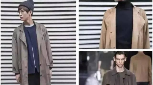  「皮质风衣」早春男性必需品类——大衣，如何穿才可以帅出长空