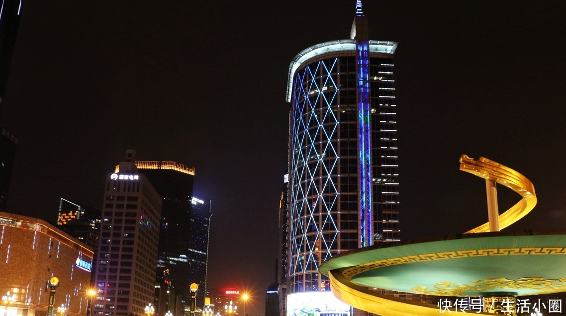  「重庆」南方5个新一线城市夜景实拍，最“亮”的不是重庆，互相