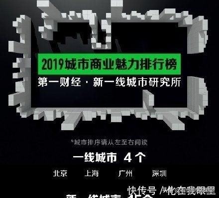 官方发布：2019新一线城市排名出炉 看看你的城市在几线？