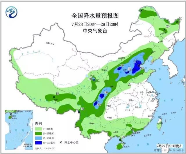到月底，两场大暴雨