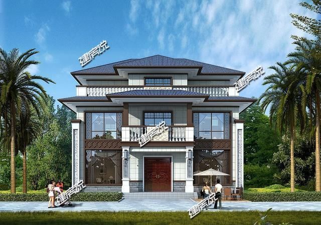 湖北小伙45万在农村建了栋别墅,豪华大气至极,全村人艳羡不已！