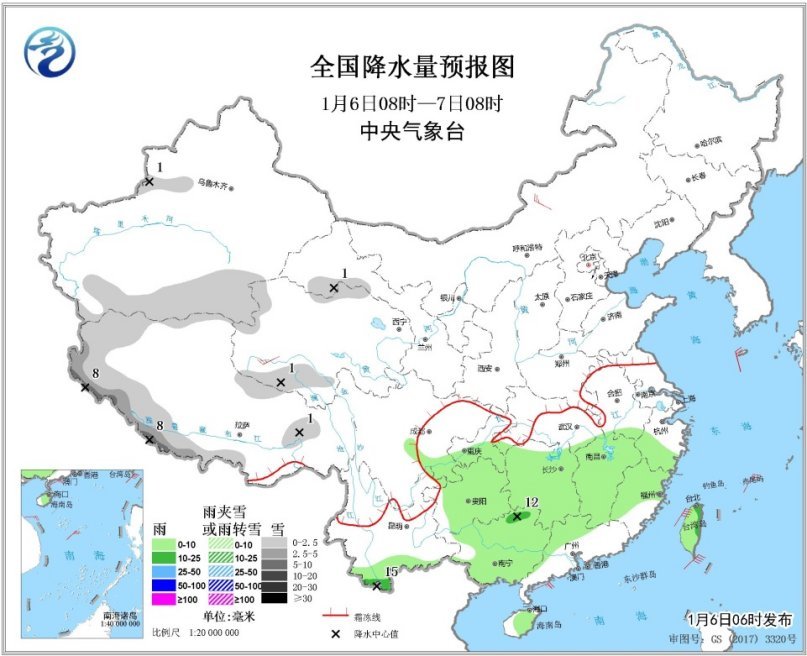  南方地区将有强降水 华北中南部等地有中至重度霾