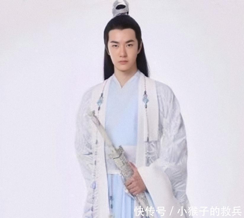 陈情令蓝忘机最初定妆,发型复古像书生,抹额太