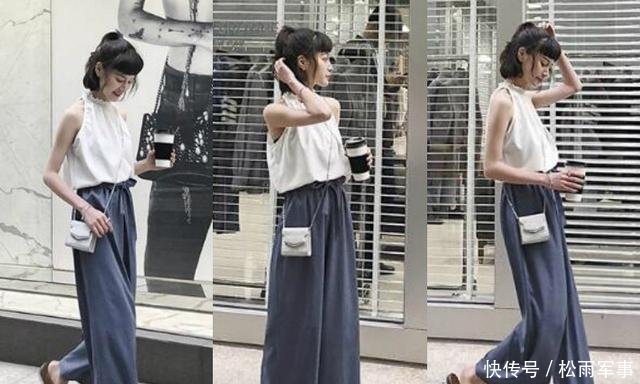  『时髦』继老爹鞋之后，老爹裤又火了！显高显腿长，时髦感满满的！