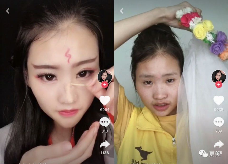 热巴素颜or化妆都是NO.1，却被这位普通妹子的邪术秒杀?