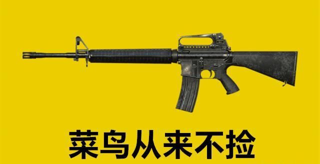 #用它#“吃鸡”里使用率最低的步枪武器,它看似平庸,大神却视为神器