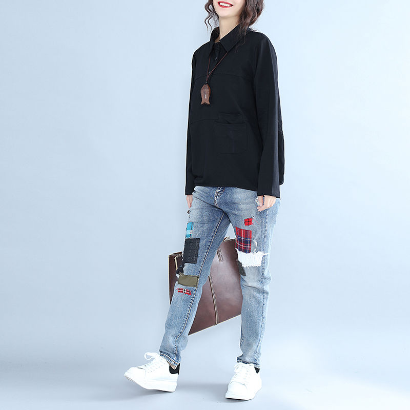 姐姐秋天最爱穿的款式，80后的她穿的是又白又嫩，真是美不胜收