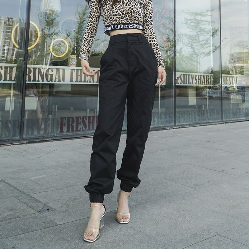 看到这些长裤，我把裙子都送人了，这裤子穿上太显高挑还漂亮