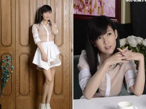 52岁周慧敏气质超群，一身吊带连衣裙搭配高跟鞋，真有50岁？