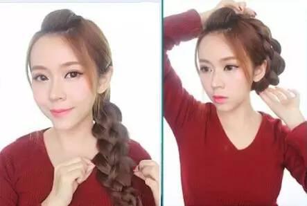 教你编四股辫，让发型多点新意