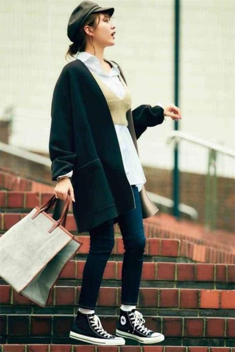  「休闲服」日本流行这样穿，把休闲服穿成了经典，太时髦了！
