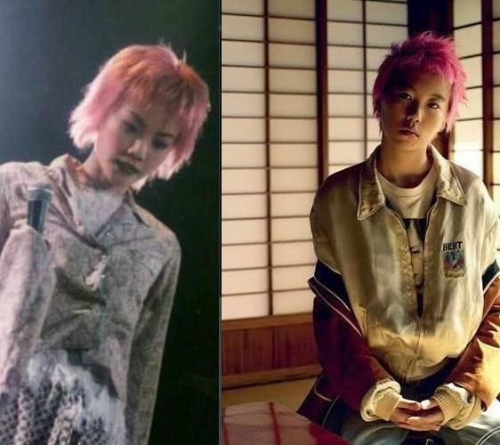 王菲20年前演唱会旧照公开,造型夸张大胆怪不得窦靖童这么个性