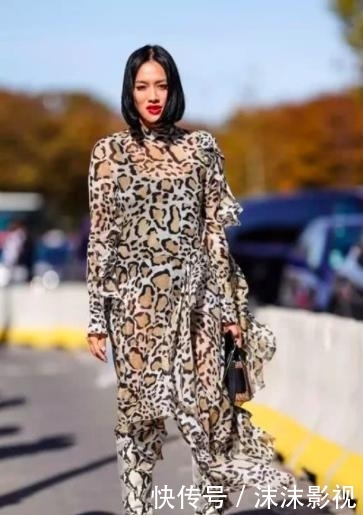 『动物纹元素』不会搭配就不要再来黑豹纹了,豹纹的美你不懂!