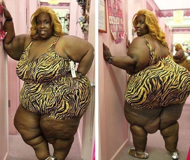 惊奇！英女子臀围2.36米，老公赞其性感，变身网红挣钱不减肥！