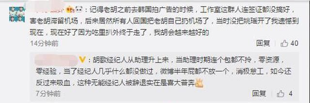 胡歌经纪人被辞退,老胡被坑惨,网友:这种害人精早该辞退