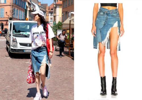 当90斤的舒淇和120斤的钟丽缇同穿高开叉裙，网友：看完瞬间不想