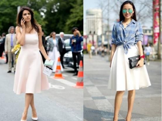 矮个子美女最好不要穿这样的裙子！