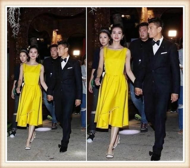 周洁琼刘诗诗同穿小黄裙，终于知道女团脸和女星脸的差距有多大了