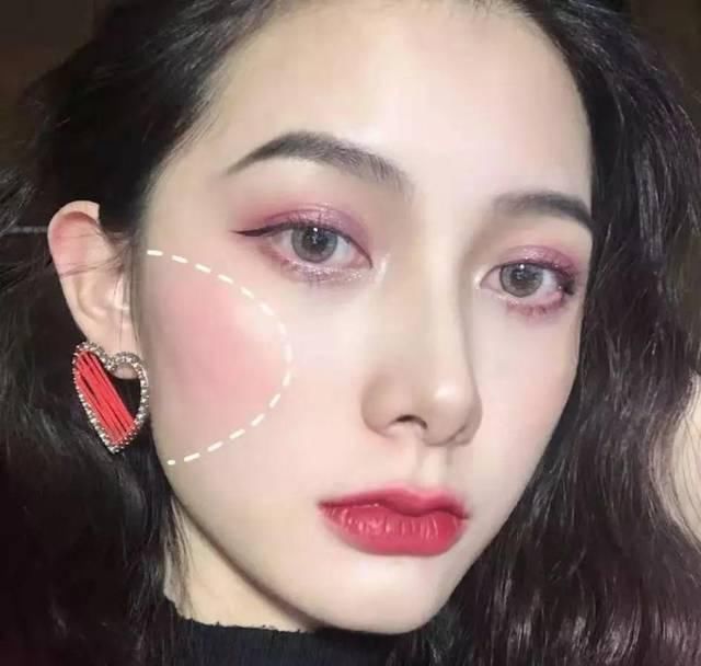  [晕染]什么脸型就画什么腮红，堪比整容！！