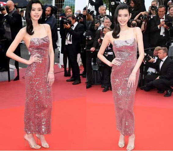 当奚梦瑶脱下高跟鞋光着脚，网友:这脚趾长得忒难看了，毁了!