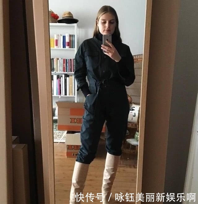 皮靴:最新消息时髦窍门是啥?把肥裤子塞入皮靴里