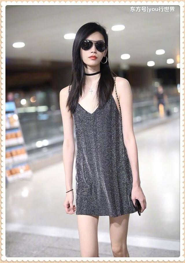 看了奚梦瑶的吊带裙，再看看张雪迎，终于知道清新与轻浮的差距了