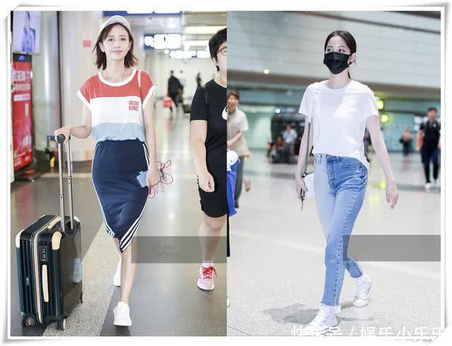 佟丽娅不得了！33岁穿T恤比欧阳娜娜还年轻，网友：这嫩扮的我服