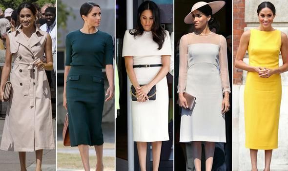 梅根终于不露腿！怎么又瘦了？4千块喇叭裤显大长腿，这钱花得值