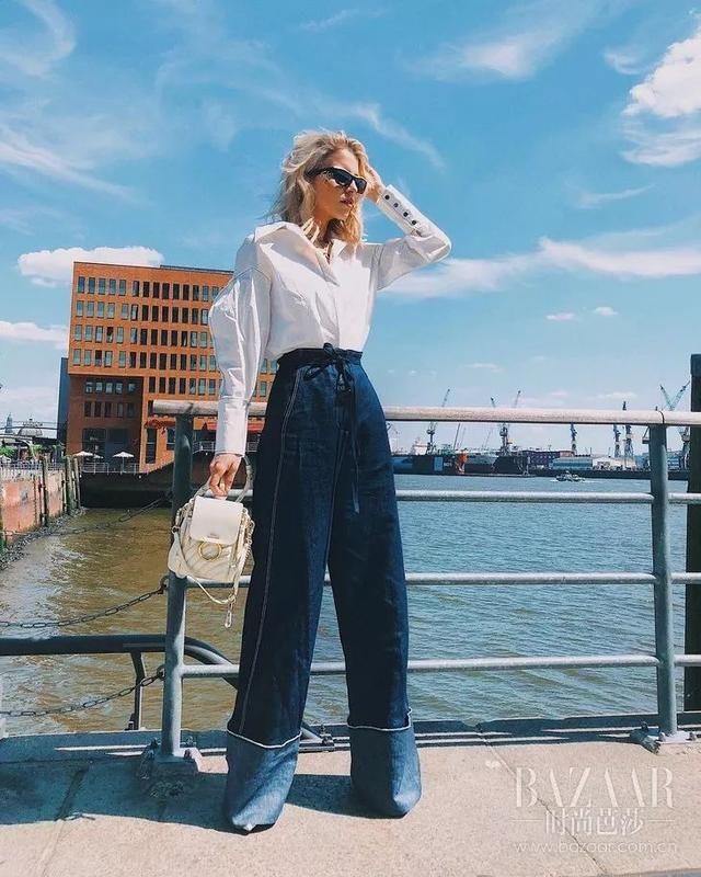 同样是阔腿裤，怎么你穿就显矮又显胖？