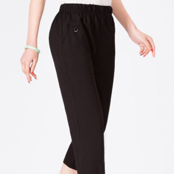 头次遇见如此洋气的长裤，什么秋裙、打底裤通通靠边站，美翻了