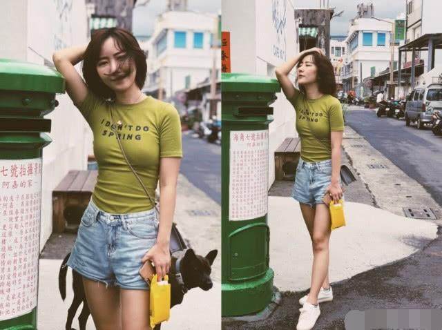 街拍: 单肩包出街的小姐姐, 好身材都是勒出来的