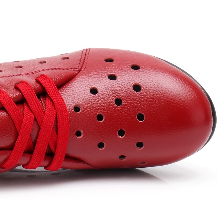 这样软底的妈妈鞋，怎么穿都不累脚，还超美哦